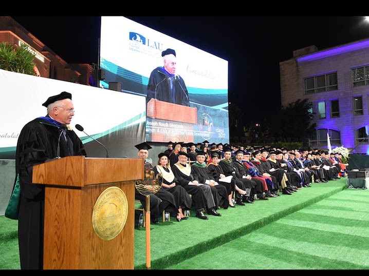 Joseph Ghossoub earns Honorary Doctoral degree from LAU Image
