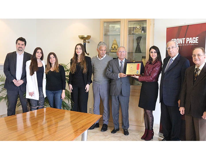 Mustapha Assad Honored by the Board Pioneers of Lebanon as the most prominent pioneer personality in the ad industry Image