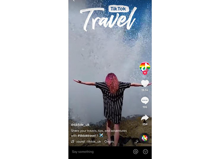 The #TikTokTravel Campaign ends with a resounding success Image