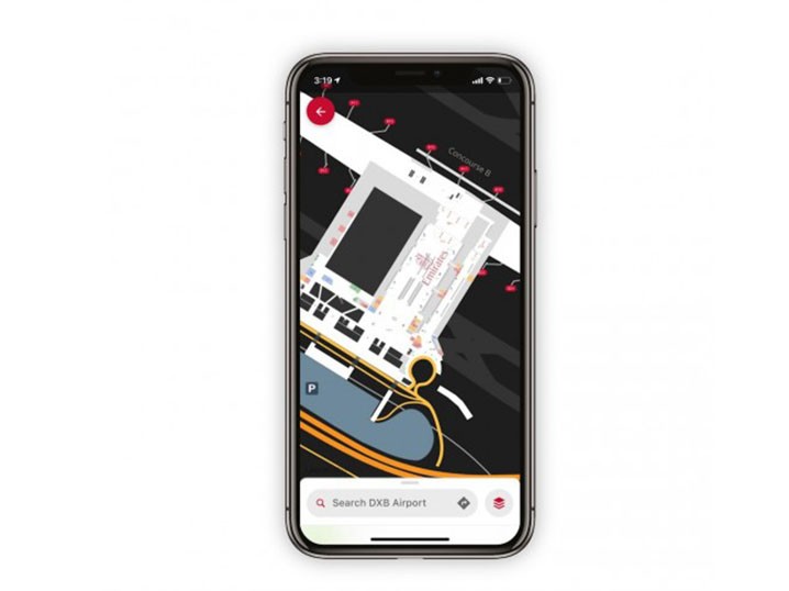 Emirates adds in-app Airport Maps feature to guide passengers through the airport Image