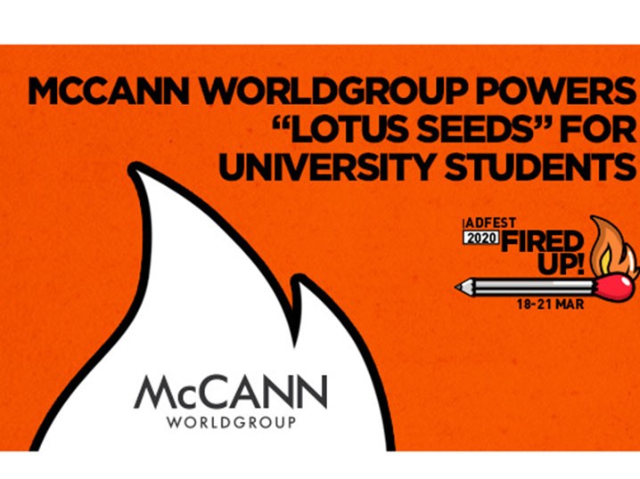 McCann Worlddgroup to Power AdFest's First 'Lotus Seeds' Program for University Students Image