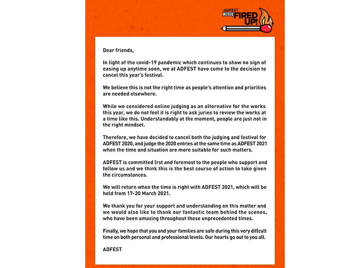 ADFEST Canceled Image